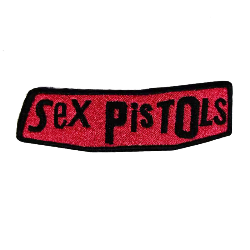 SEX PISTOLS 官方进口原版 红Logo (Embroidered Patch)